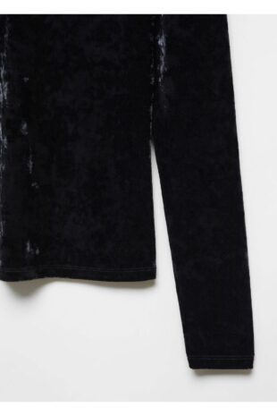 تی شرت آبی زنانه مانگو 57019117