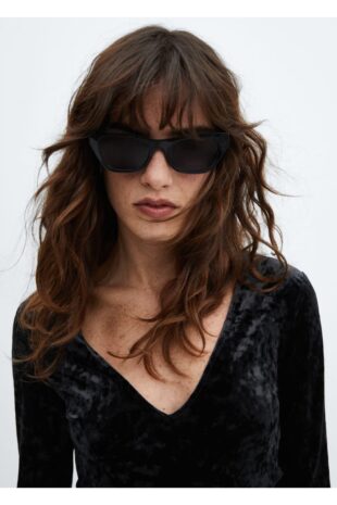 تی شرت آبی زنانه مانگو 57019117