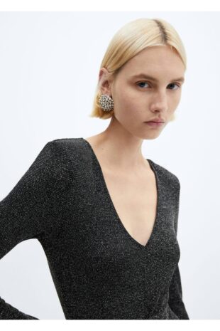 سرهمی سیاه زنانه مانگو 57069114