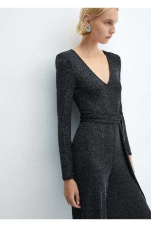 سرهمی سیاه زنانه مانگو 57069114