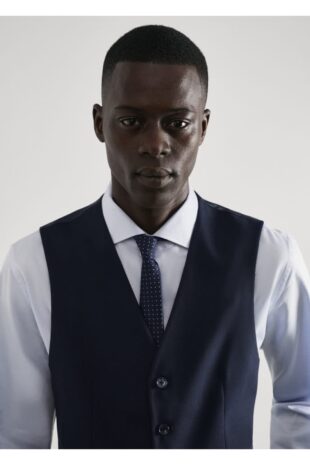 کت لاجورد مردانه مانگو 57040677