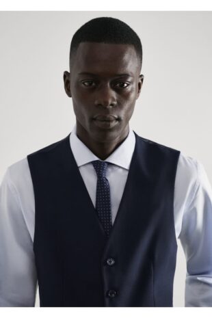 کت لاجورد مردانه مانگو 57040677