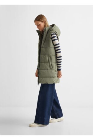 کت سبز زنانه مانگو 57075132