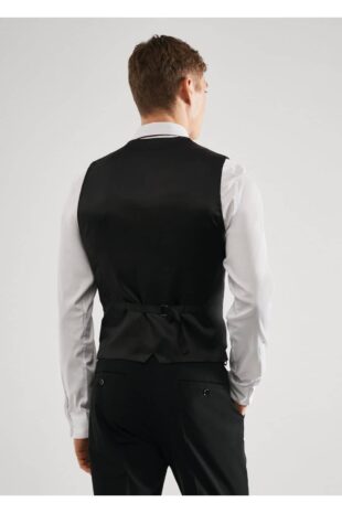 کت سیاه مردانه مانگو 57040664