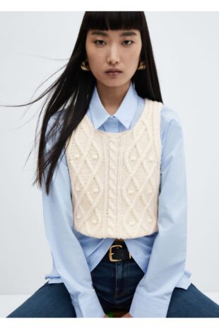 بافت اکرو زنانه مانگو 57067725