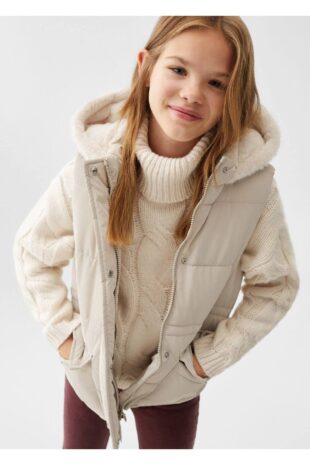 کت آبی دخترانه مانگو 57087109