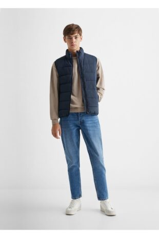 کت لاجورد مردانه مانگو 57045134