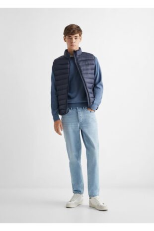 کت لاجورد مردانه مانگو 57095132