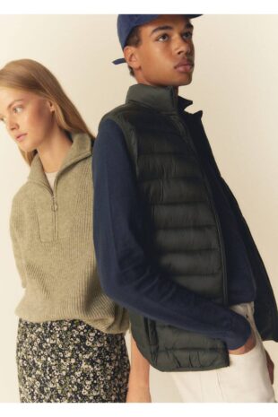 کت سبز مردانه مانگو 57095132