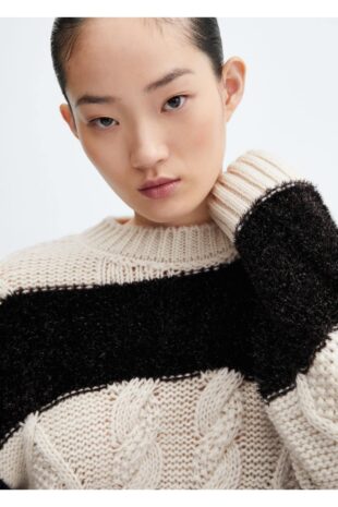 بافت سفید زنانه مانگو 57007772