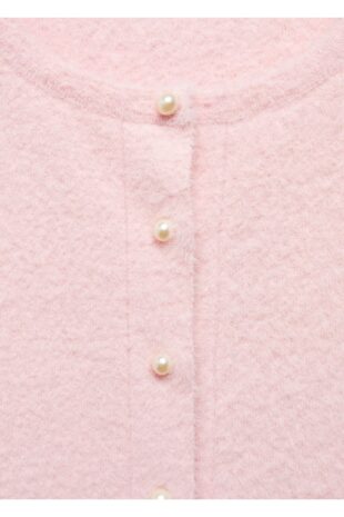 ژاکت صورتی زنانه مانگو 57079087