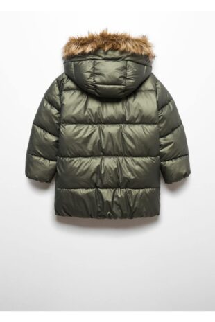 کت خاکی دخترانه مانگو 57087713