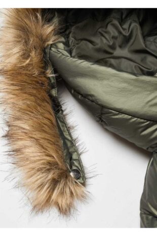 کت خاکی دخترانه مانگو 57087713