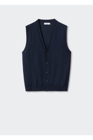 بافت لاجورد مردانه مانگو 57094761