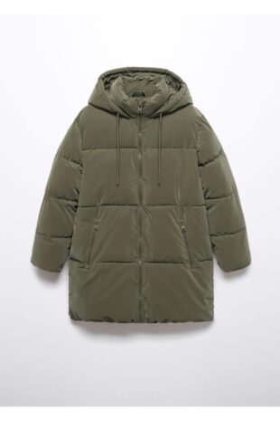 کت سبز زنانه مانگو 57005137