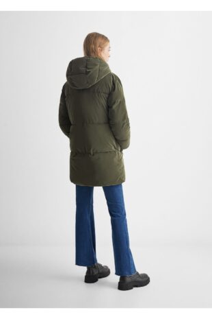 کت سبز زنانه مانگو 57005137