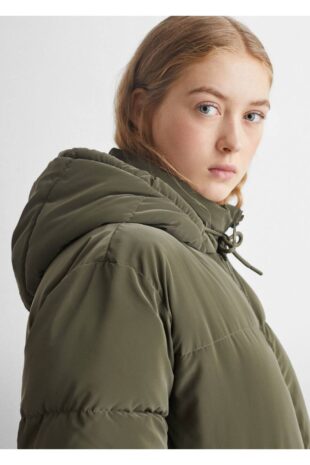 کت سبز زنانه مانگو 57005137