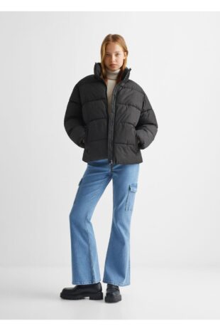 کت سیاه زنانه مانگو 57015134