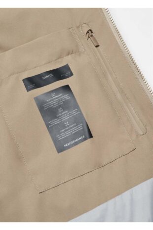 کت قهوه ای مردانه مانگو 57048264