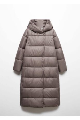 کت قهوه ای زنانه مانگو 57059080