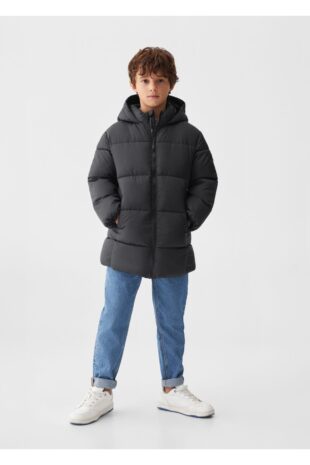 کت سیاه پسرانه مانگو 57064004