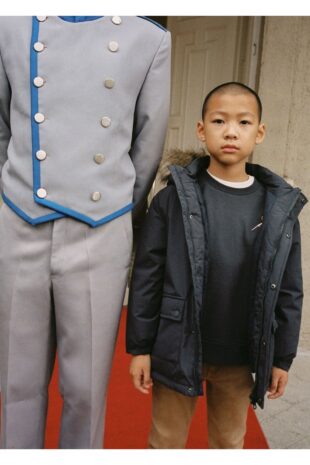 کت سیاه پسرانه مانگو 57065977