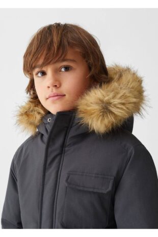 کت سیاه پسرانه مانگو 57065977