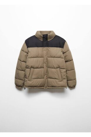 کت بژ مردانه مانگو 57085132