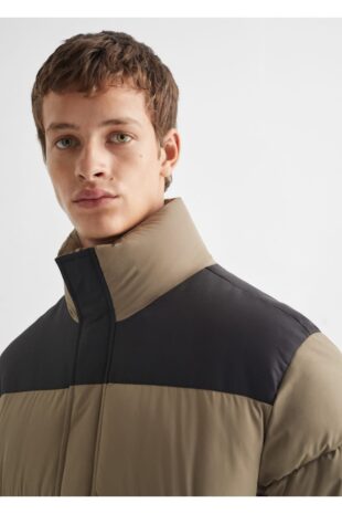 کت بژ مردانه مانگو 57085132