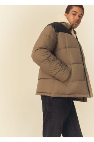 کت بژ مردانه مانگو 57085132