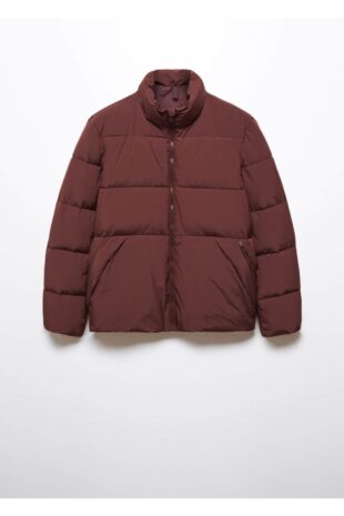 کت قرمز مردانه مانگو 57086709