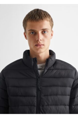 کت سیاه مردانه مانگو 57015135