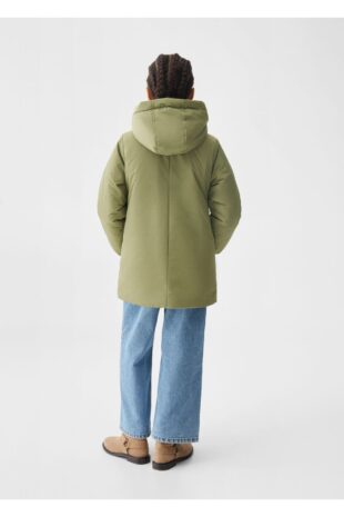 کت خاکی دخترانه مانگو 57066712