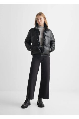 کت سیاه زنانه مانگو 57005135