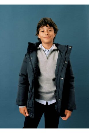 کت لاجورد پسرانه مانگو 57014385