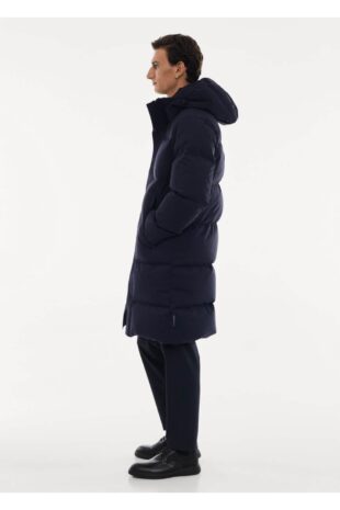 پالتو لاجورد مردانه مانگو 57078263