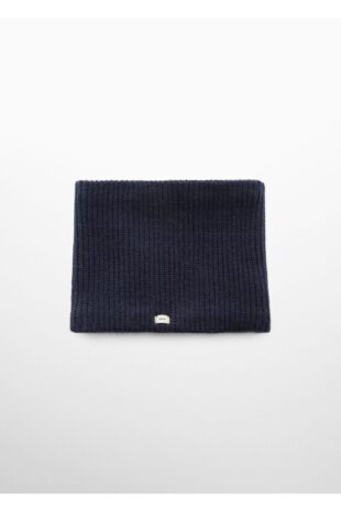 شال گردن لاجورد پسرانه مانگو 57055999