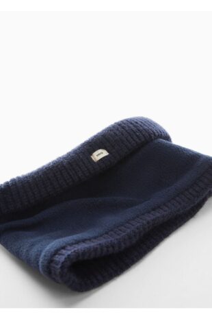 شال گردن لاجورد پسرانه مانگو 57055999