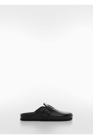 دمپایی سیاه زنانه مانگو 57024421