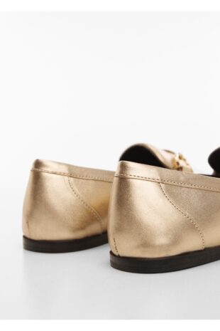 کفش راحتی طلایی زنانه مانگو 67000354