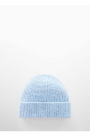 کلاه لبه دار آبی دخترانه مانگو 57006004