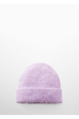 کلاه لبه دار بنفش زنانه مانگو 57057737