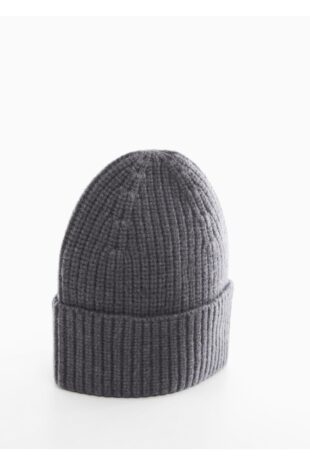 کلاه لبه دار بنفش مردانه مانگو 57097714