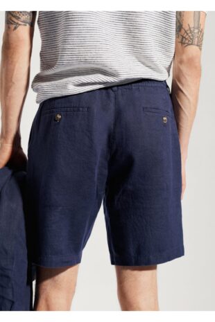 شلوار لاجورد فاق نرمال مردانه مانگو 57000565