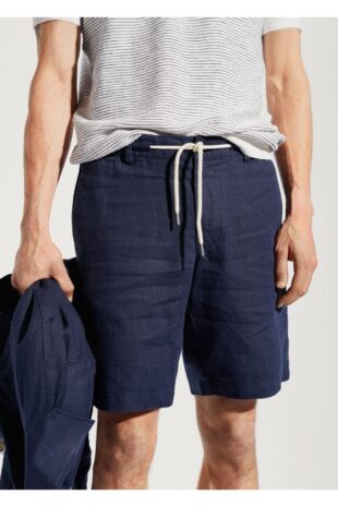 شلوار لاجورد فاق نرمال مردانه مانگو 57000565