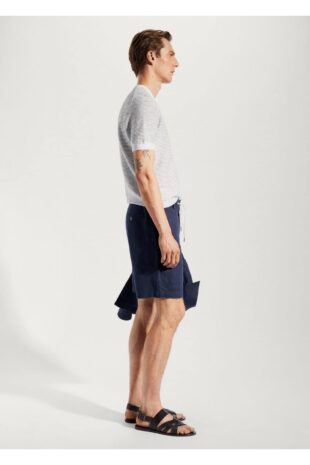 شلوار لاجورد فاق نرمال مردانه مانگو 57000565