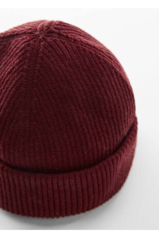 کلاه لبه دار خاکستری مردانه مانگو 57065996