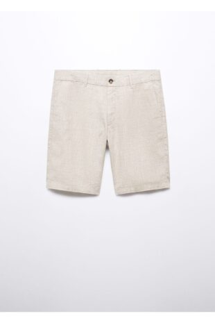 شلوارک اکرو فاق نرمال مردانه مانگو 57085956