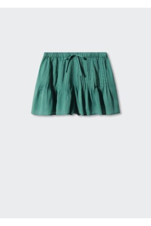 شلوارک نارنجی فاق نرمال زنانه مانگو 57000415