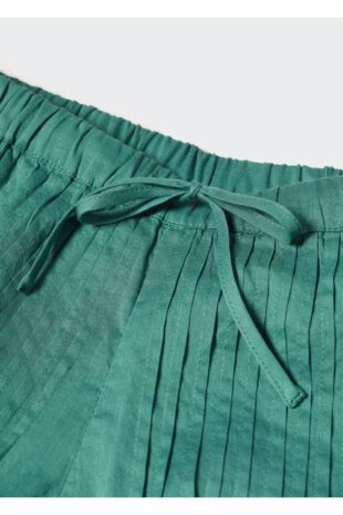 شلوارک نارنجی فاق نرمال زنانه مانگو 57000415